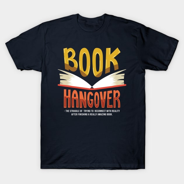 Book Hangover T-Shirt by yeoys